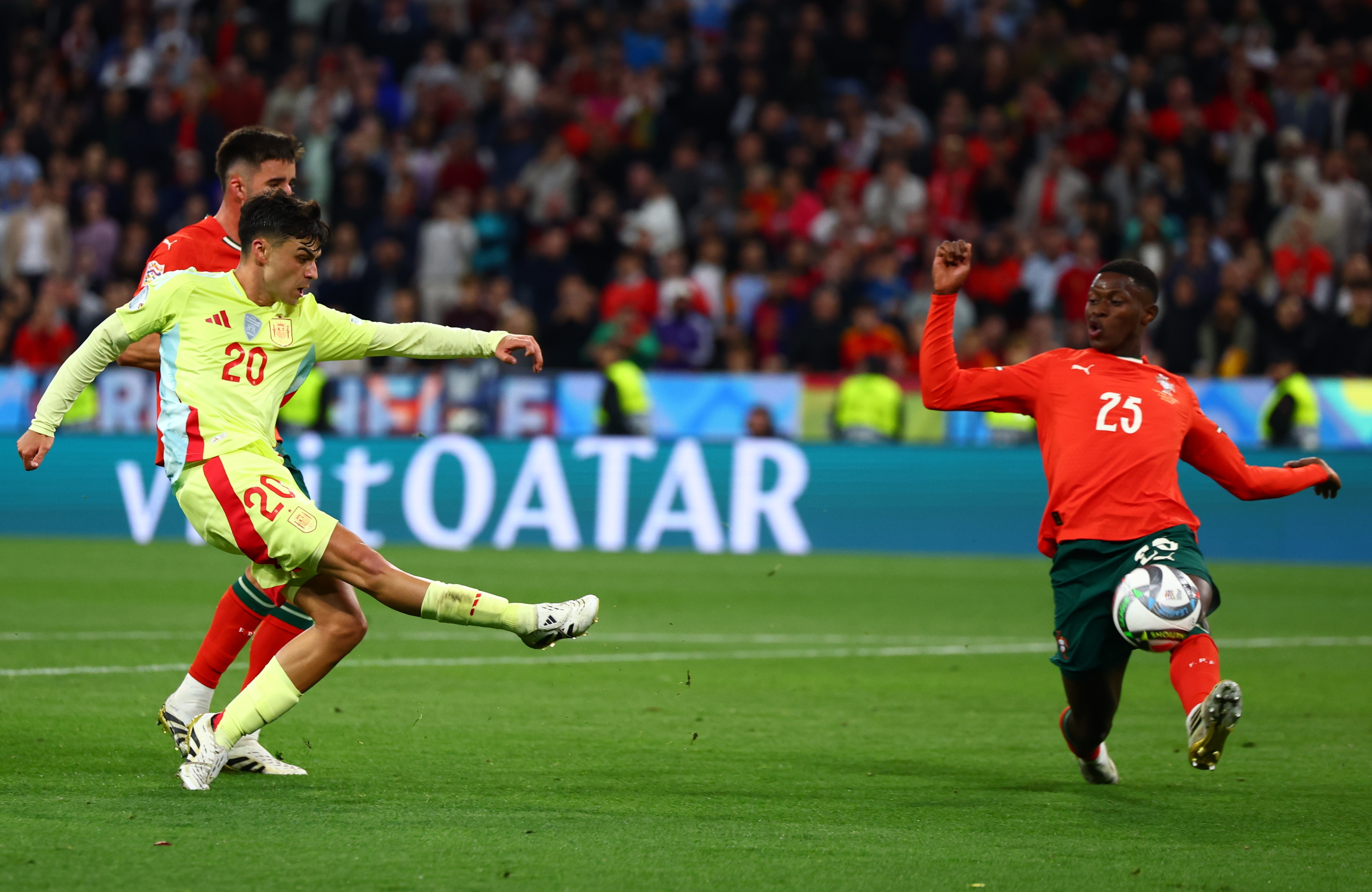 葡萄牙队战胜西班牙队金靴表现出色