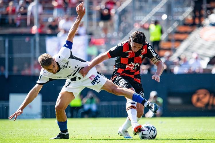 雷恩与洛里昂战平，激烈角逐