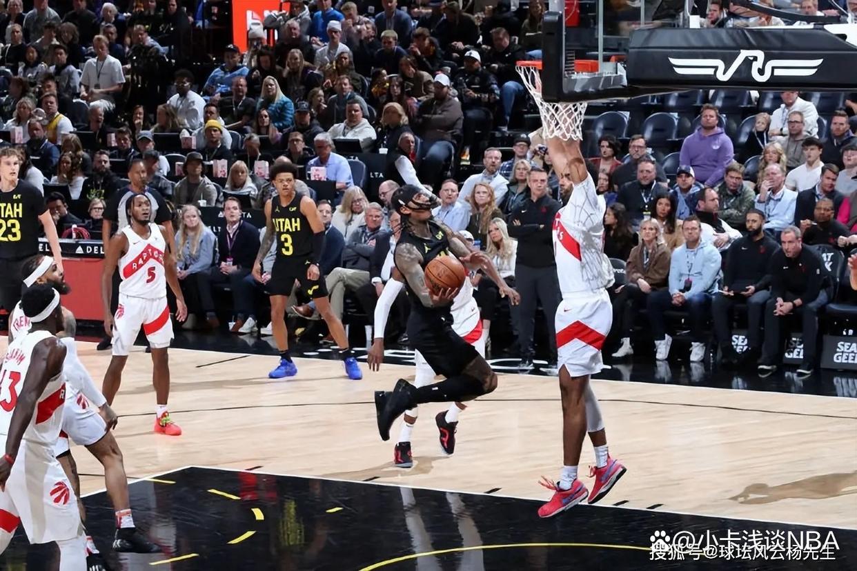 爵士惜败猛龙，战绩受损